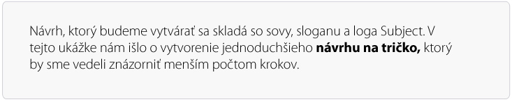 kľúčové slová v texte